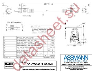 AK-AV202-R datasheet  